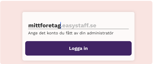 Säker lagring personalapp