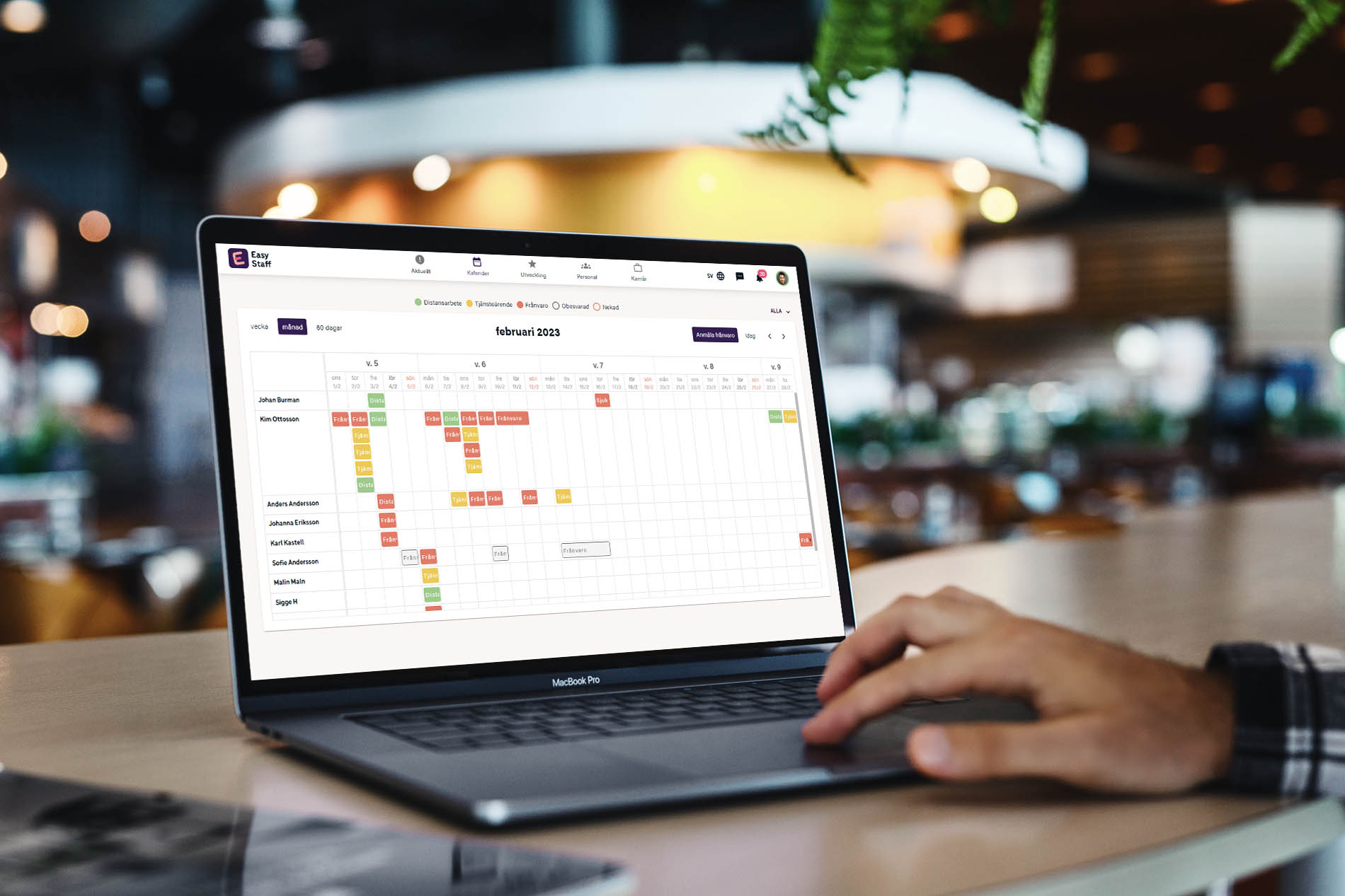 Kalender Personalsystem