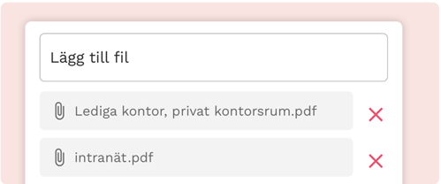 Dela filer personalapp