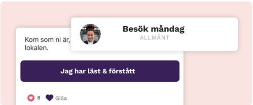 Läsbekräftelse personalapp